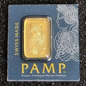 PAMP Gold Bar 1g Lady Fortuna
